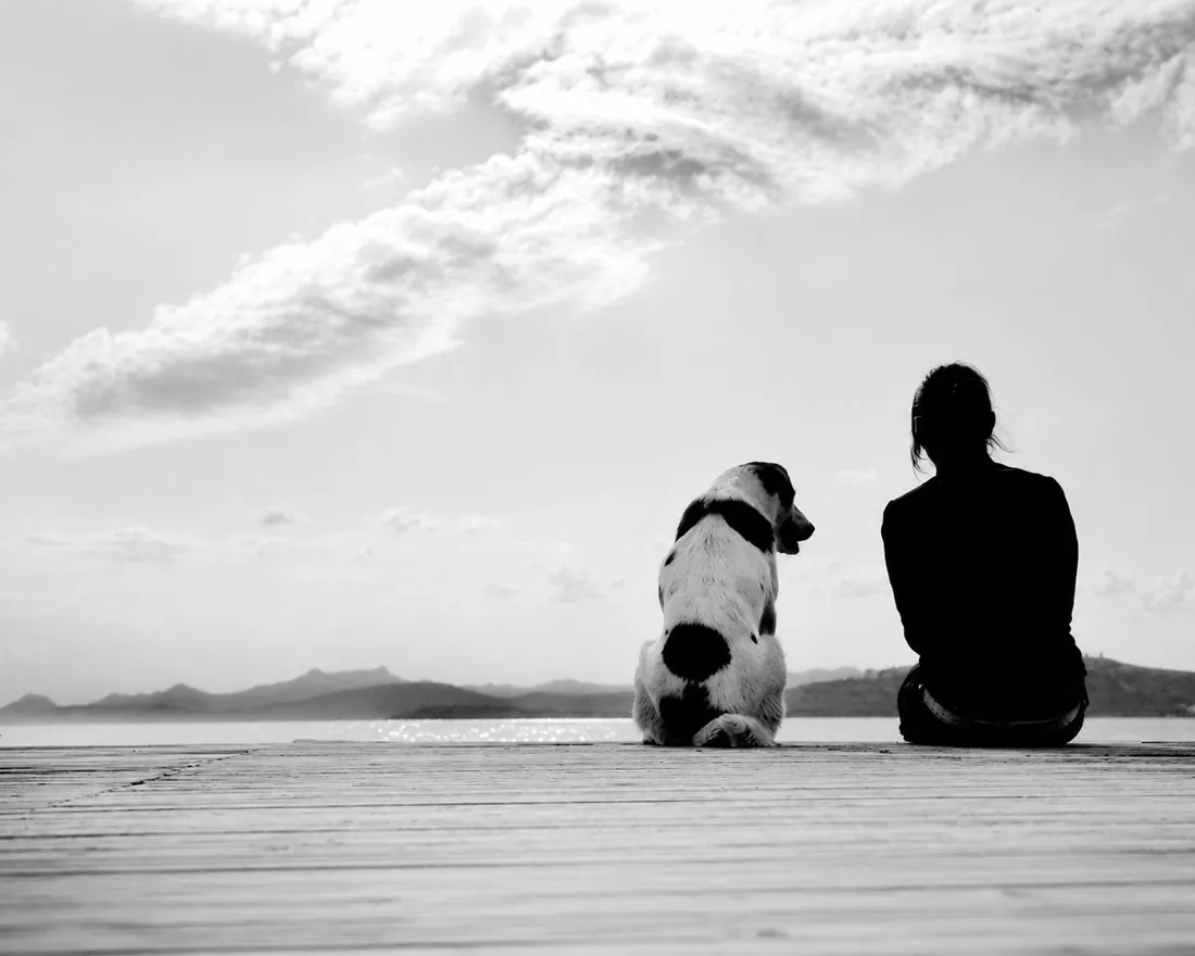 Un momento de calma mirando el horizonte